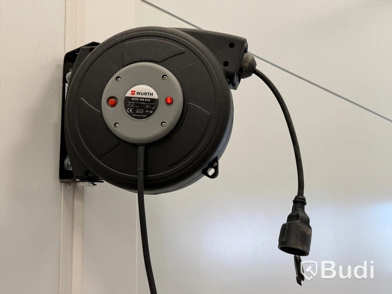 3 st kabelvinda, Würth, 15 m, 230V