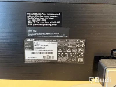 Bildskärmar, Acer R270 27", 3 st