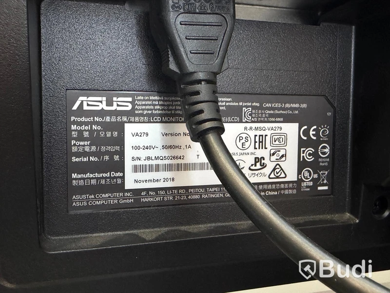 Bildskärmar, ASUS 27", 3 st