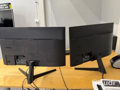 2 st datorskärmar, Samsung F27T350FHR, 27 tum, Full HD