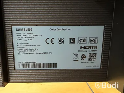 2 st datorskärmar, Samsung F27T350FHR, 27 tum, Full HD
