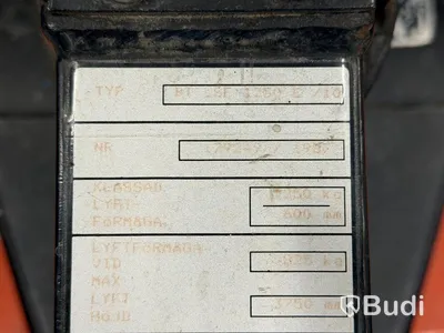 Ledstaplare, BT SPE 1250 E, el, 1250 kg