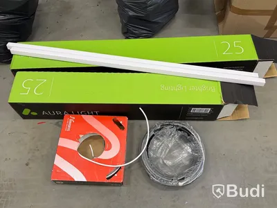 Parti ljusrör Aura Light, T8 Long Life samt elkabel