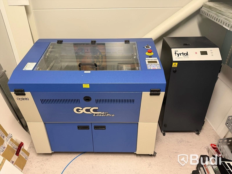 Lasergravymaskin, GCC Spirit SI-25, 25 W, 2019