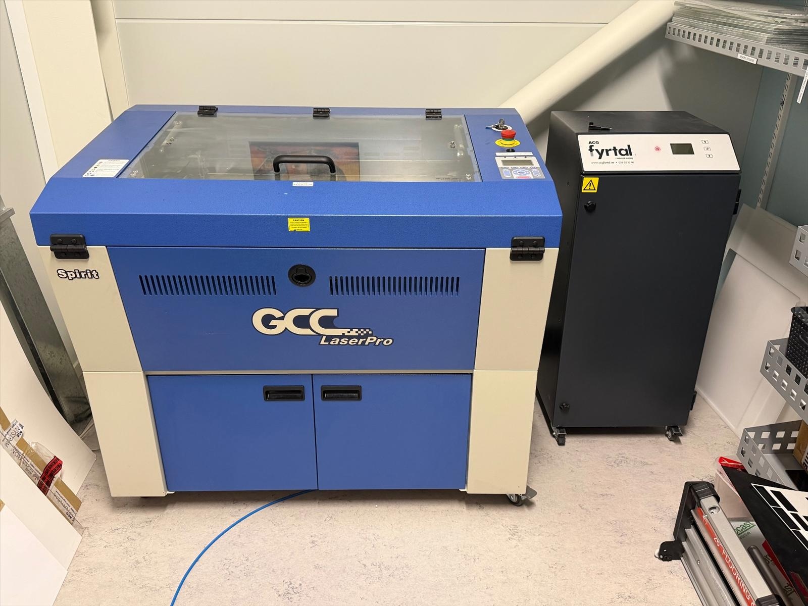 Lasergravymaskin, GCC Spirit SI-25, 25 W, 2019