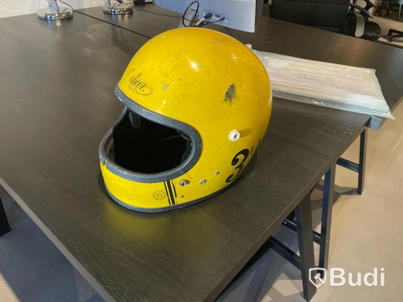 Racinghjälm vintage DOT R-2 Rebeor inc