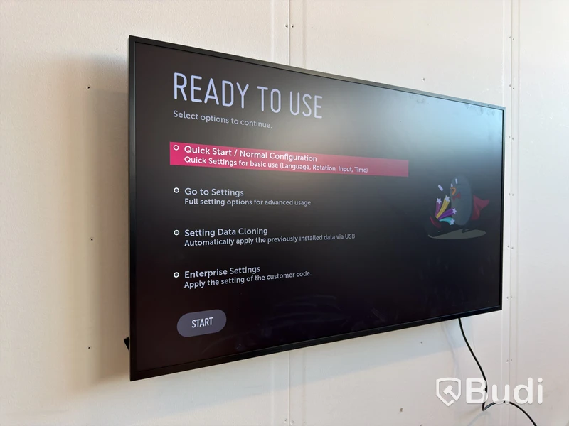 LG 49UH5F-H – 49” professionell 4K digital signage-skärm