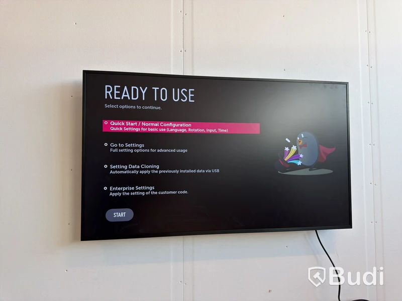 LG 49UH5F-H – 49” professionell 4K digital signage-skärm