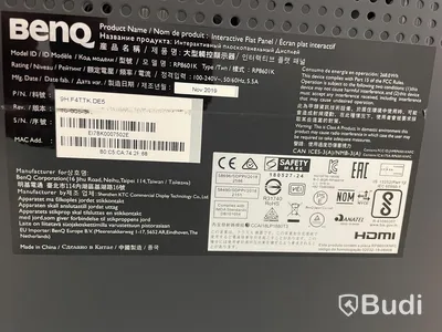 Interaktiv Skärm - BenQ RP8601K 86tum