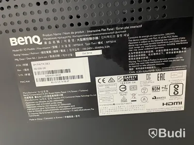 Interaktiv Skärm - BenQ RP7501K 75tum