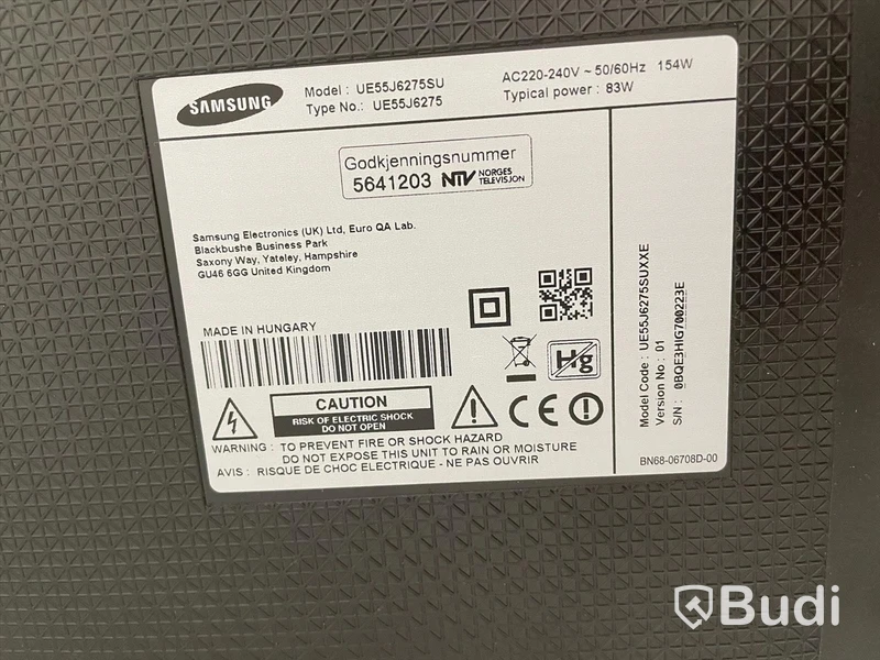 Smart TV - Samsung UE55J6275SU, 55tum