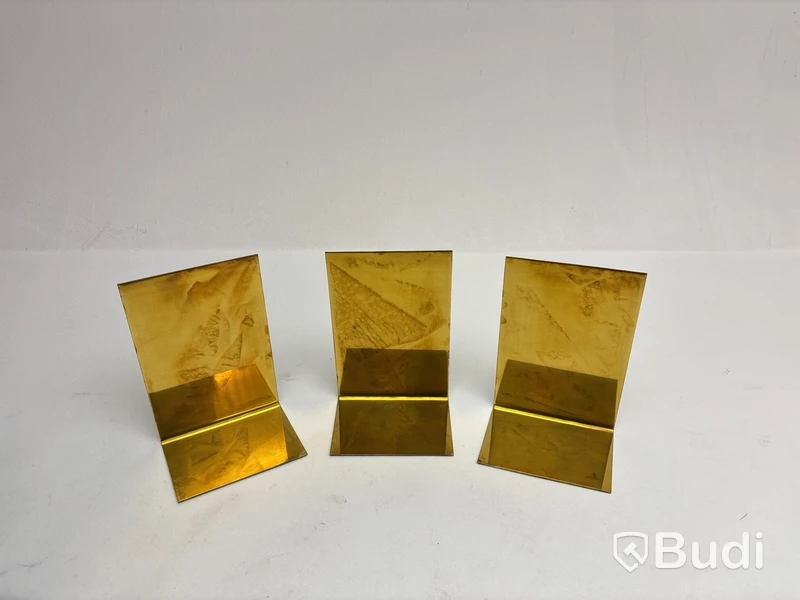 3 st. Bokställ The Nook, Brass Collection