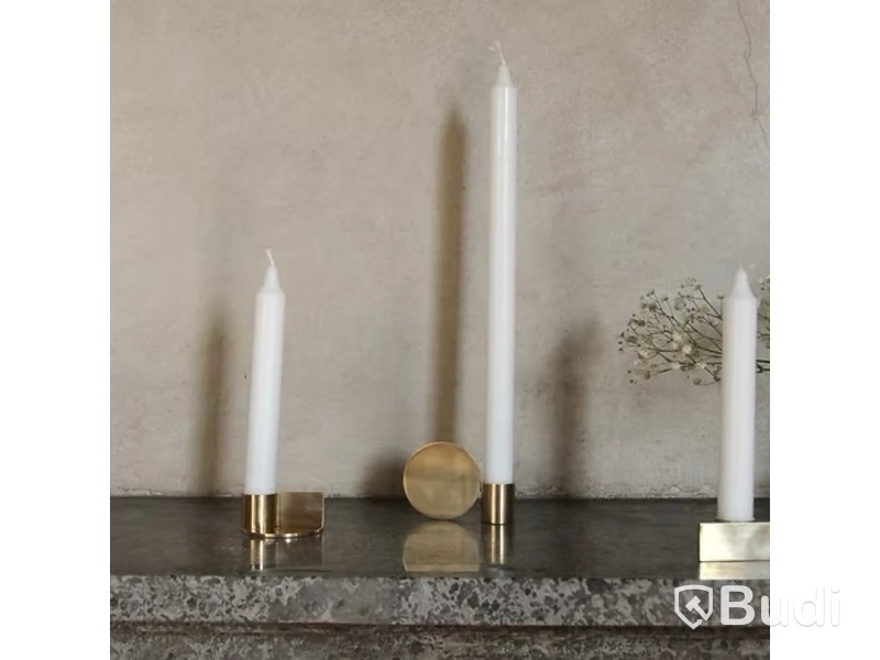 Fundament Ljusstake Frama, Untreated Brass