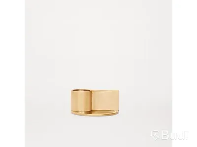 Fundament Ljusstake Frama, Untreated Brass