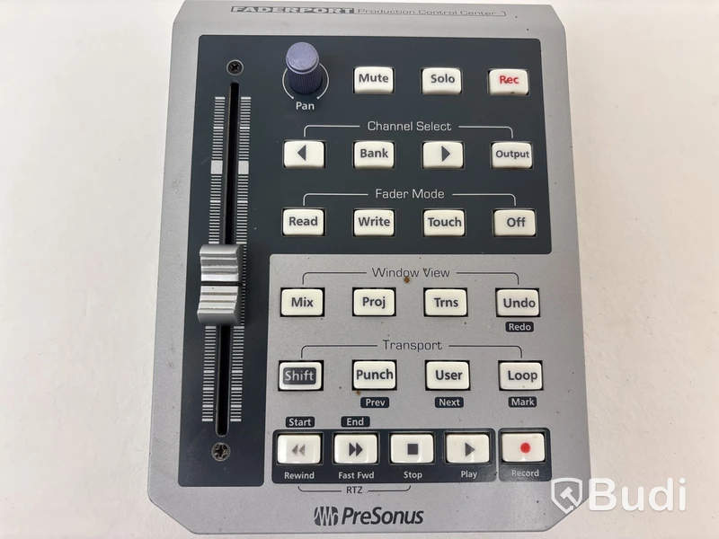 Kontrollenhet PreSonus, Faderport production control center