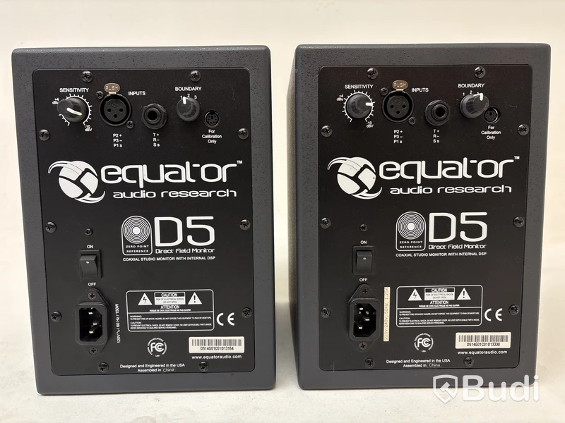 2 st. Högtalare Equator, D5