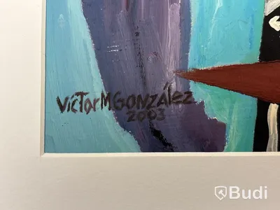 5 st. Tavlor av Victor Manuel Gonzalez