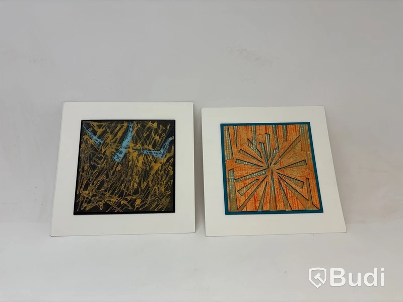 2 paintings by Dalia Alvarez Kairehis