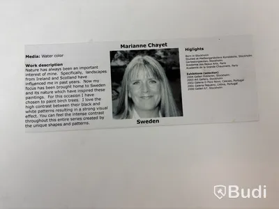 2 st. Tavlor av Marianne Choyet