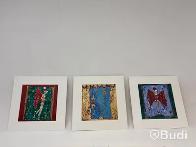 5 st. Tavlor av Daniella Lundelius
