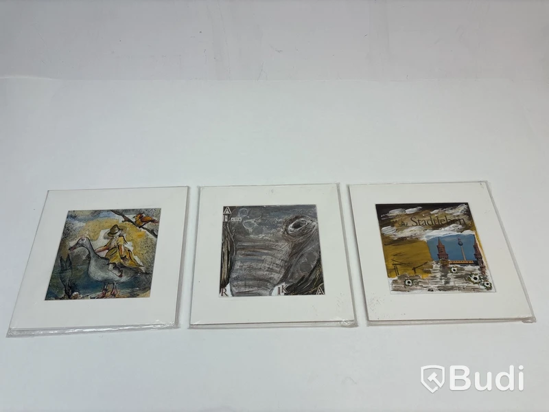 Paintings by Andrea Krövuug