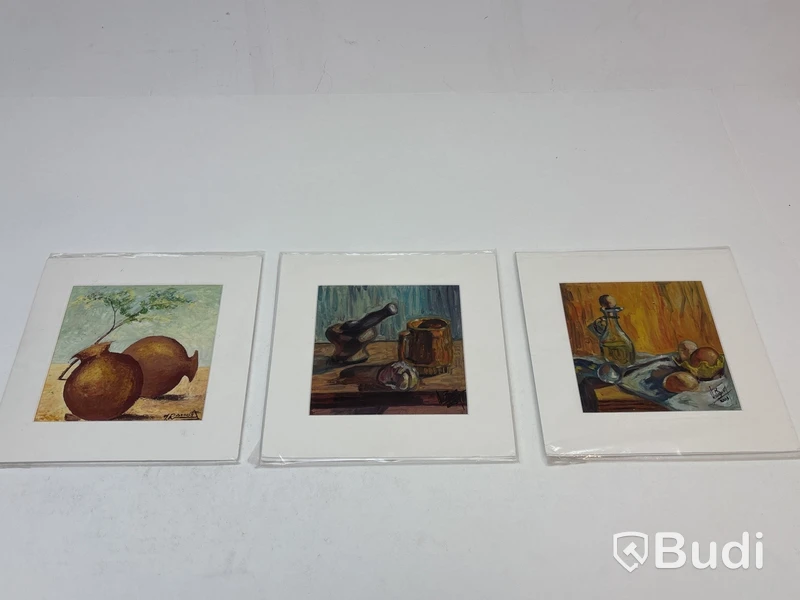 Tavlor av Ramos Alarcon Jose Jo Aquin och Emiliano W. Bellini