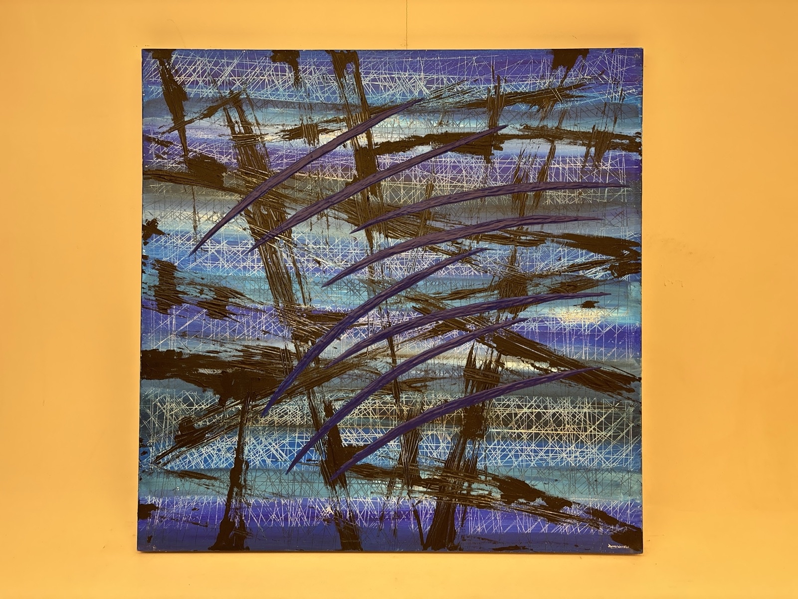 Canvastavla signerad ”Romina Wainsten”