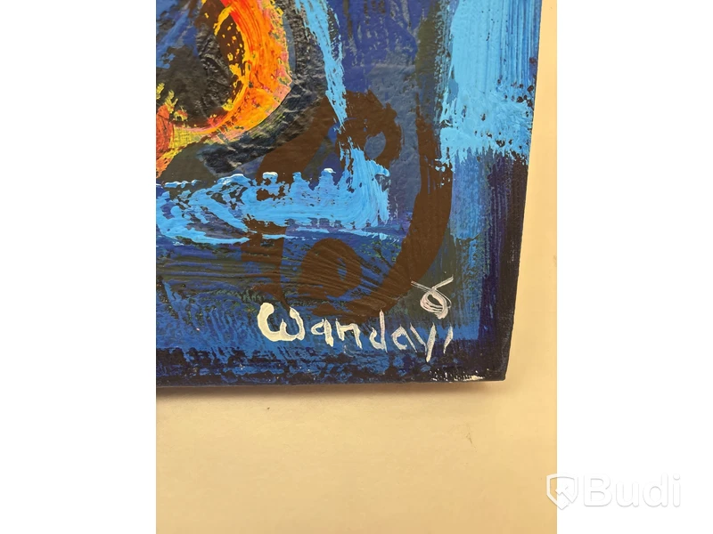 Canvastavla - Signerad ”Wanday” 2020