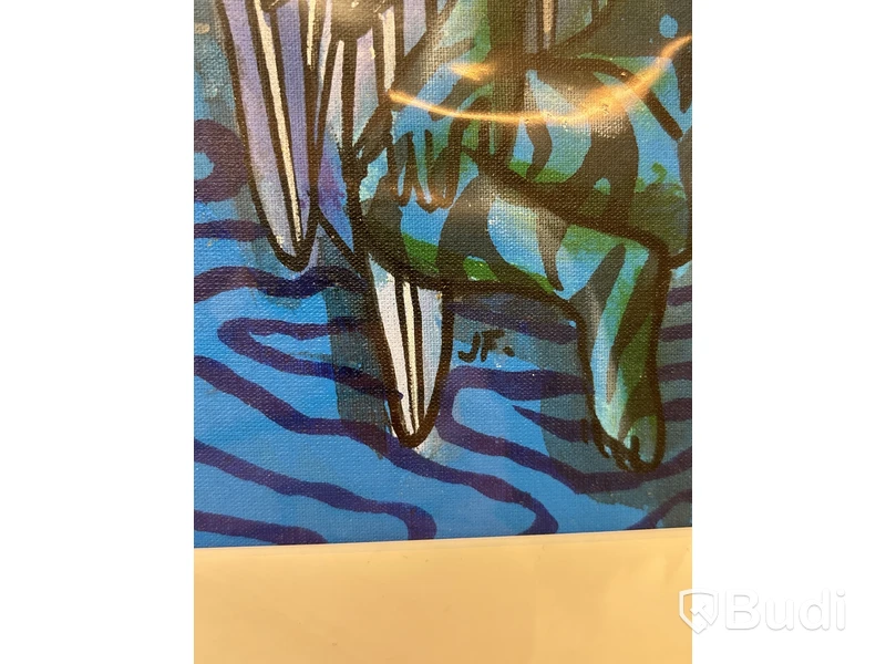 2 paintings signed by José “pepe” Franco (2017)