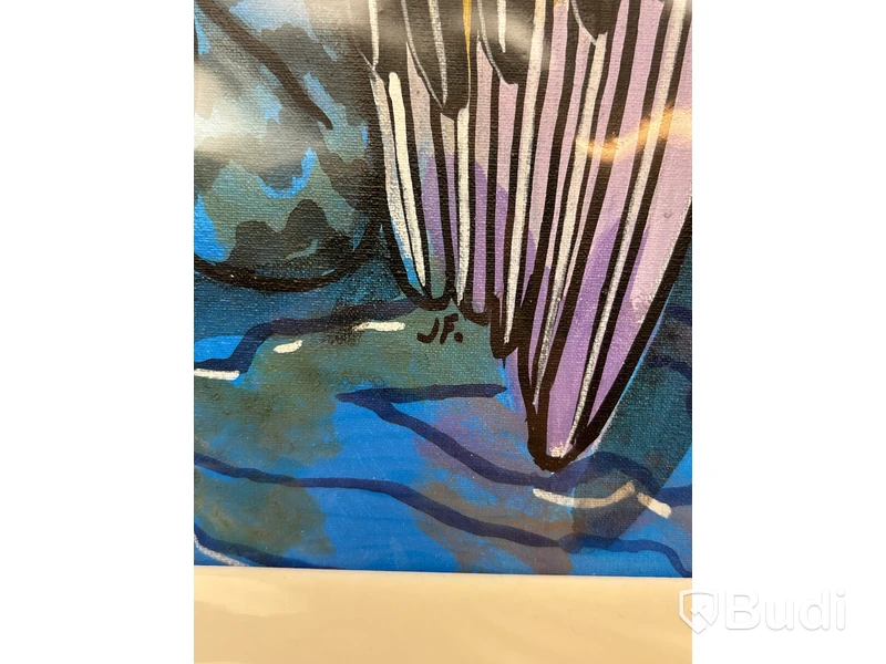 2 paintings signed by José “pepe” Franco (2017)