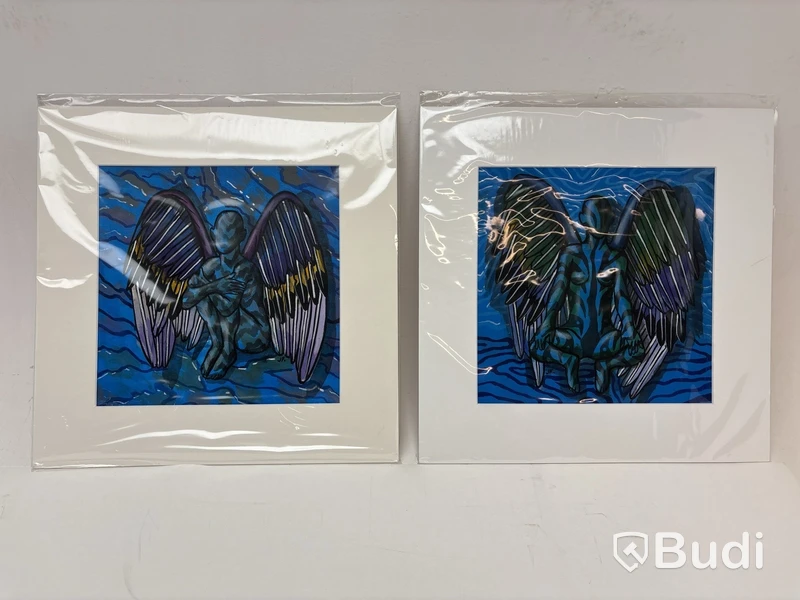 2 paintings signed by José “pepe” Franco (2017)