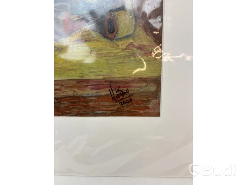 Tavla signerad ”Emiliano W. Bellini” (2003)