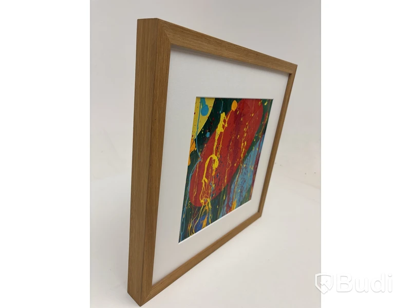Unsigned framed painting