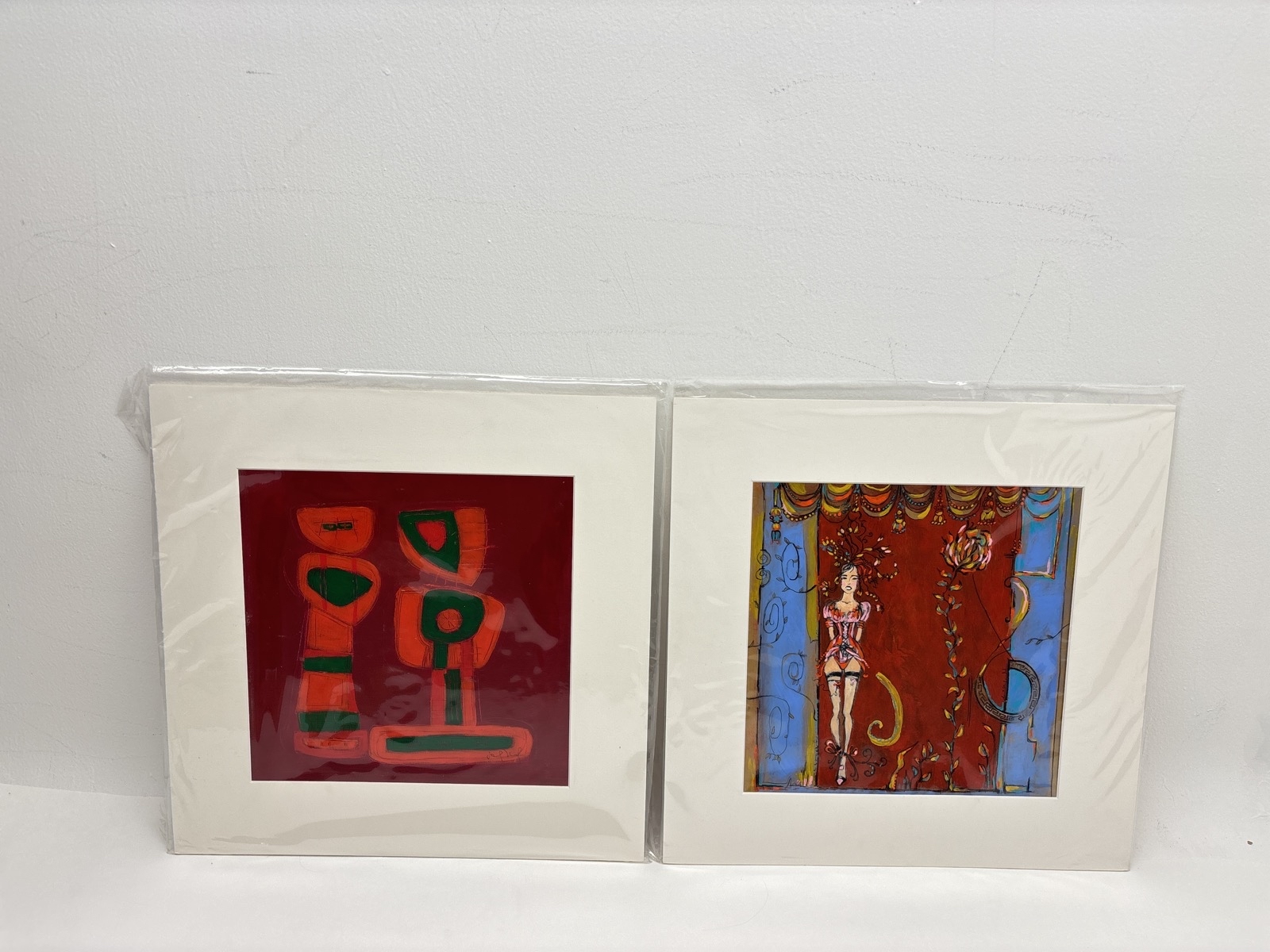 2 st. Tavlor av V.m och Daniella dandelius