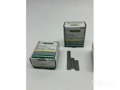 3 st. Paket stift för inramning och glasning Glazier’s Points, FrameMaster