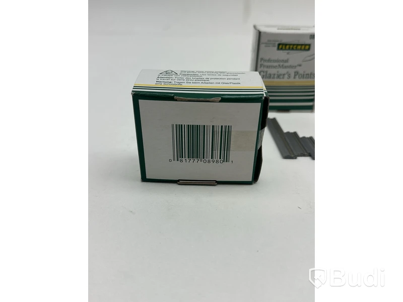 3 st. Paket stift för inramning och glasning Glazier’s Points, FrameMaster