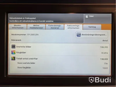 Skrivare/Skanner/Kopiator Xerox Work Center 7830