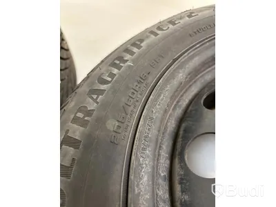 Set of 4 wheels, Goodyear Ultra Grip Ice 2, 205/60R16 96T | Studless winter tires