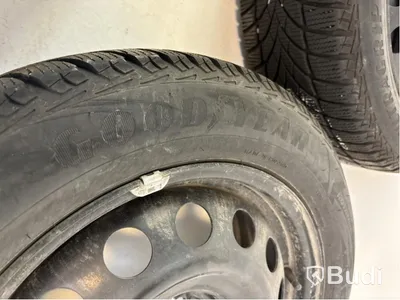 Set of 4 wheels, Goodyear Ultra Grip Ice 2, 205/60R16 96T | Studless winter tires