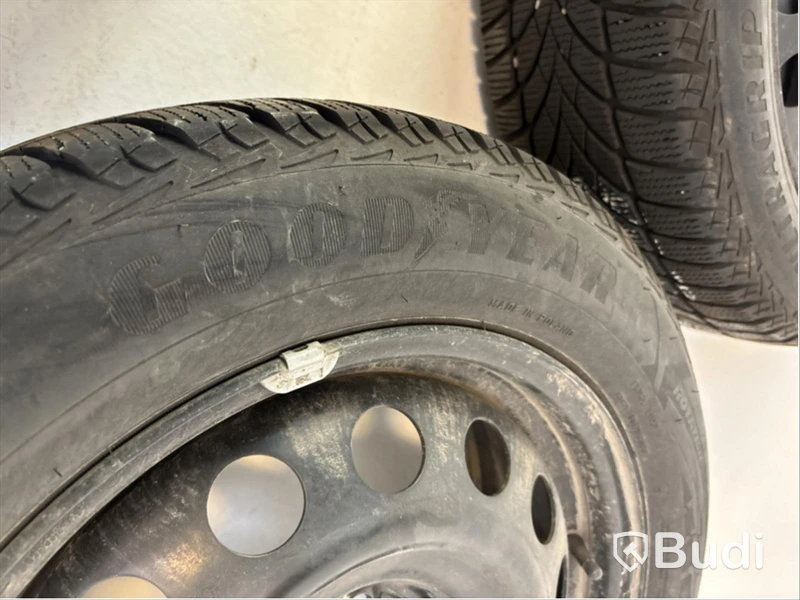 Set of 4 wheels, Goodyear Ultra Grip Ice 2, 205/60R16 96T | Studless winter tires