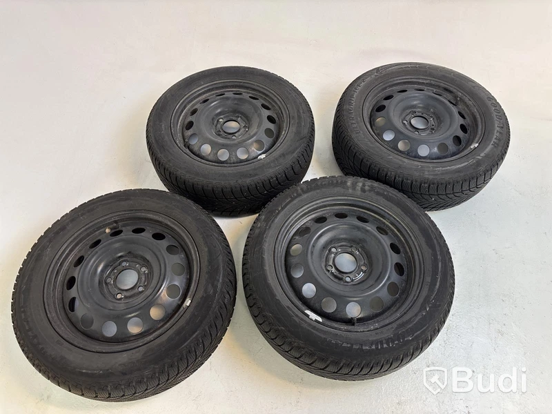 Set of 4 wheels, Goodyear Ultra Grip Ice 2, 205/60R16 96T | Studless winter tires
