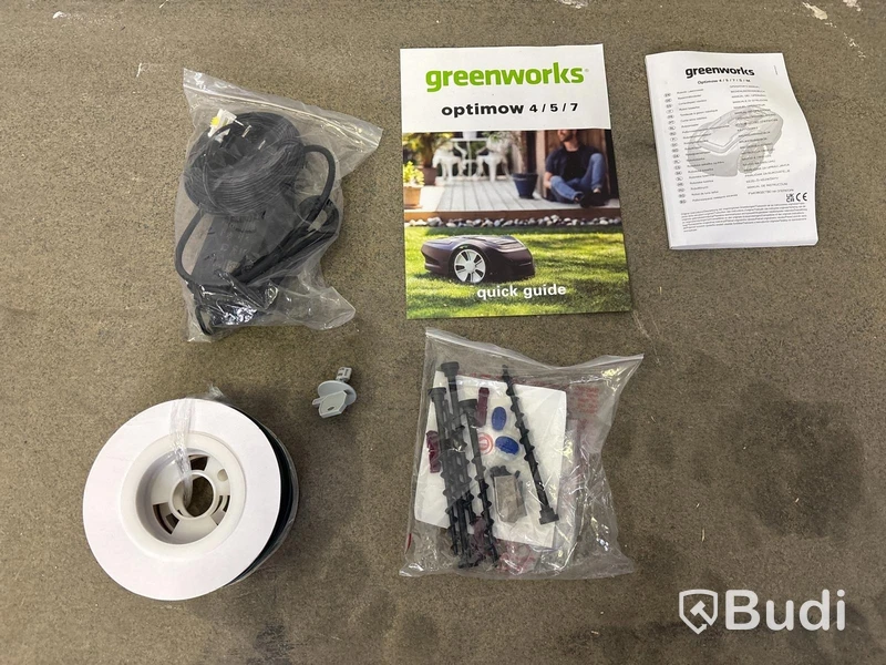 Robotgräsklippare Greenworks, Optimow 4 - Reservdelsobjekt