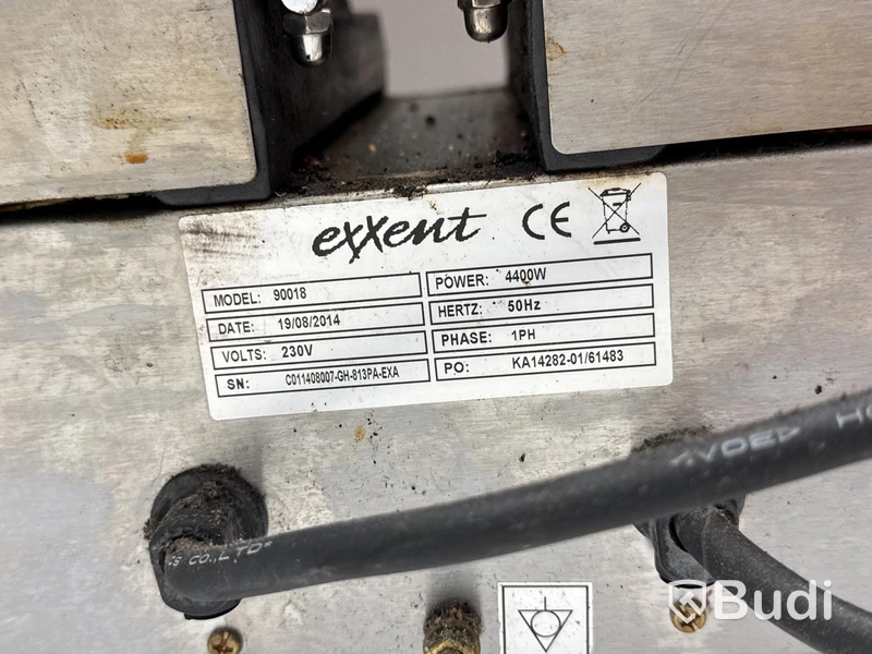 Klämgrill Exxent 90018, dubbel