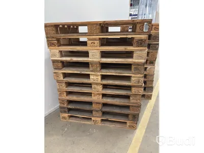 Parti med pallar för helpall, EPAL, EUR, 40 st.