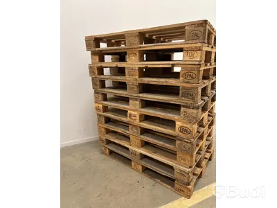 Parti med pallar för helpall, EPAL, EUR, 40 st.