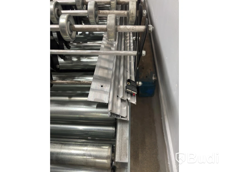 KBS roller conveyor, with rollers and control equipment