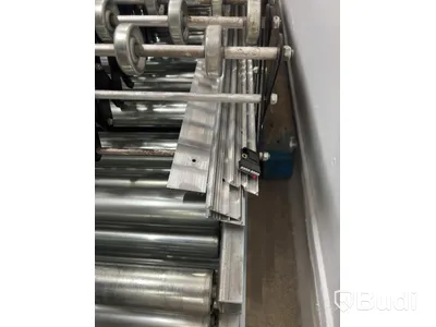 KBS roller conveyor, with rollers and control equipment