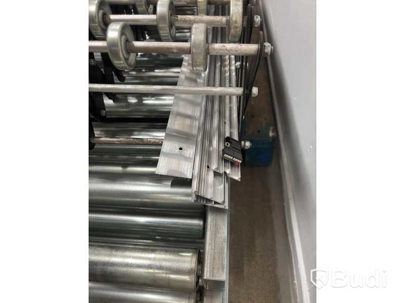 KBS roller conveyor, with rollers and control equipment