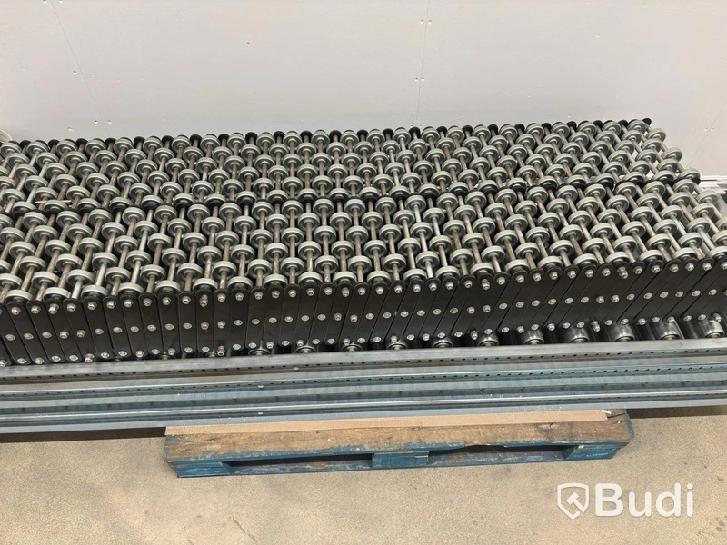 KBS roller conveyor, with rollers and control equipment