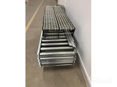 KBS roller conveyor, with rollers and control equipment